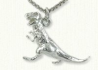 T-rex dinosaur charm