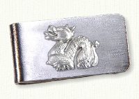 Custom Dragon Money Clip