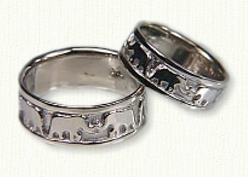 african wedding rings