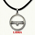 zodiac Libra pendant