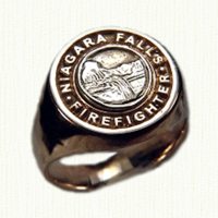 Niagara Falls Firefighters Signet Ring