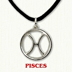 zodiac pisces pendant