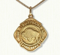 Buffalo Fire Dept. Pendant