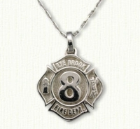 Rye Brook Fire Dept. Pendant